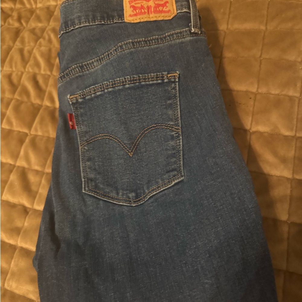 Levi's Slimming skinny Blue Jeans